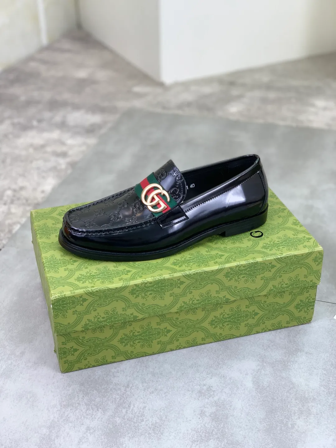 Men's men's shoes 💰P480 [New style] Water-dyed cowhide 💰💎💎💎 [Gucci] GUCCI high-end men's formal business leather shoes, original order 1:1 authentic goods! Original imported high-end open-edge beaded calfskin, original metal buckle, imported first-layer cowhide lining for feet, original outsole, men's shoe size: 38-45, 4️⃣ colors available